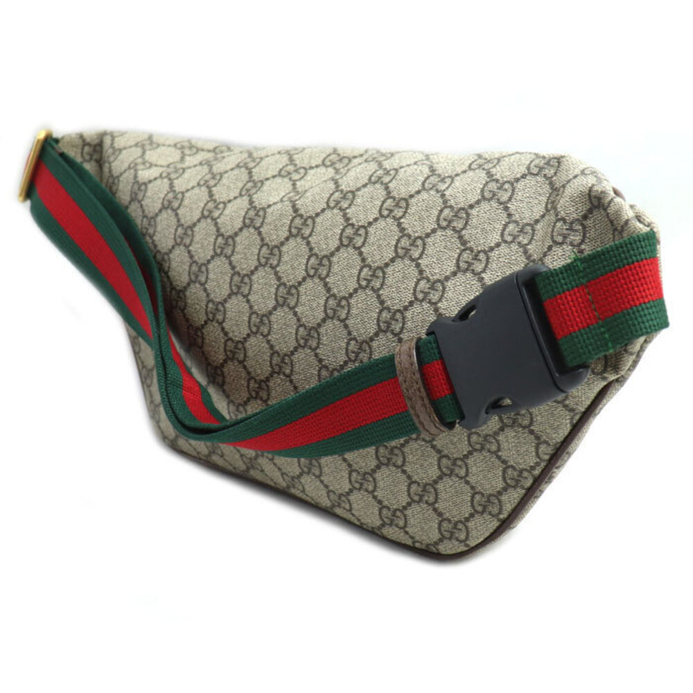Gucci Body Crossbody Bag Courier GG Bum Belt Beige Supreme